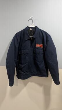Vintage 70’s Budweiser Work Jacket Size L Regular